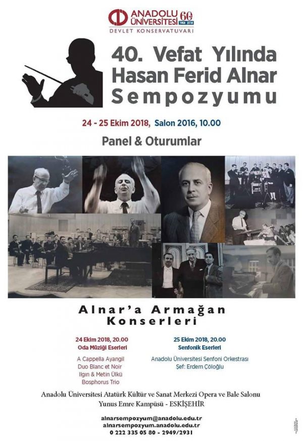 40. Vefat Yılında Hasan Ferid Alnar Sempozyumu – TUMAC